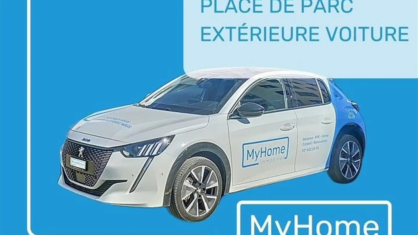 Parkplatz im Freien mieten - Chemin De La Cocarde 13, 1024 Ecublens VD