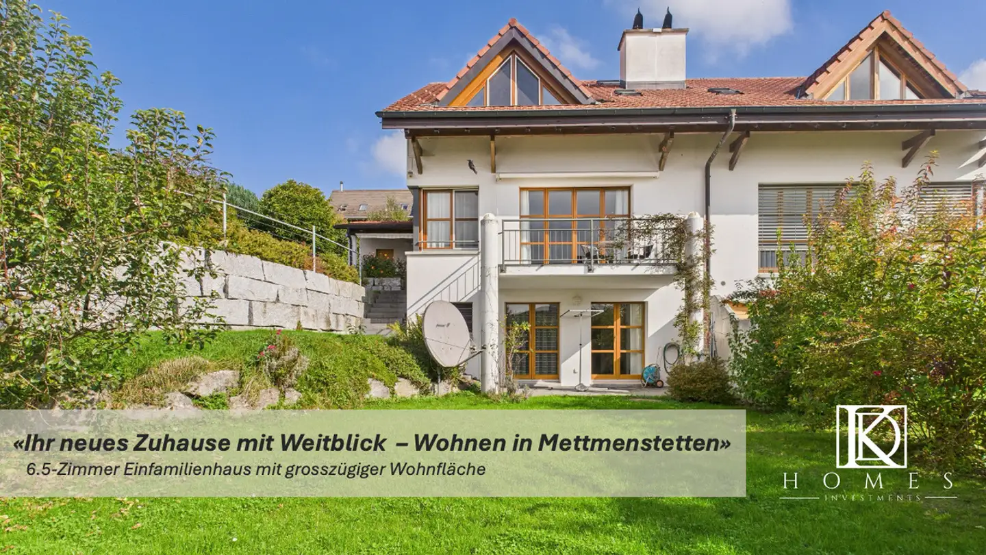 Single house for sale - Bolletstrasse 17, 8932 Mettmenstetten