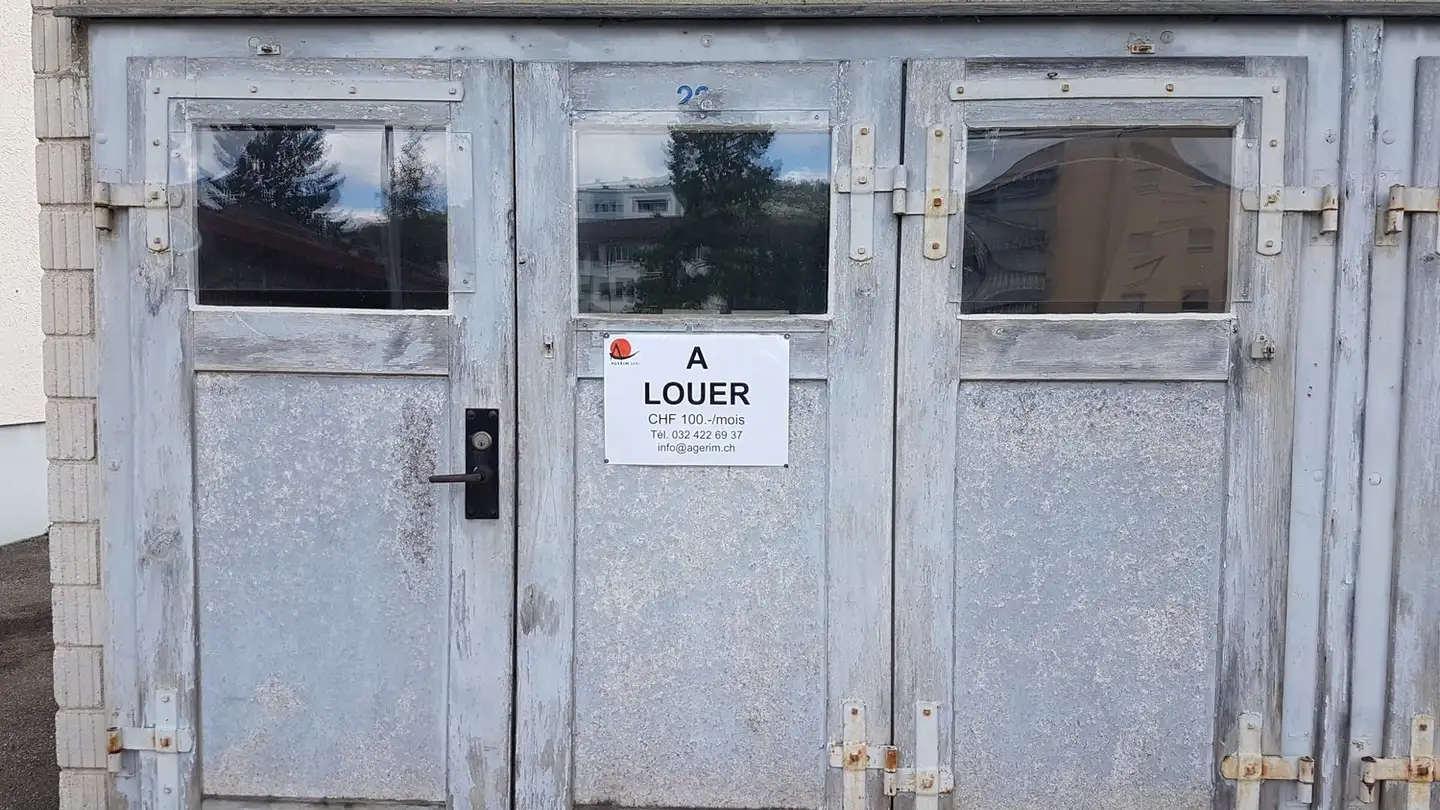 Garage singolo in affitto - Rue De La Paix 6, 2800 Delémont