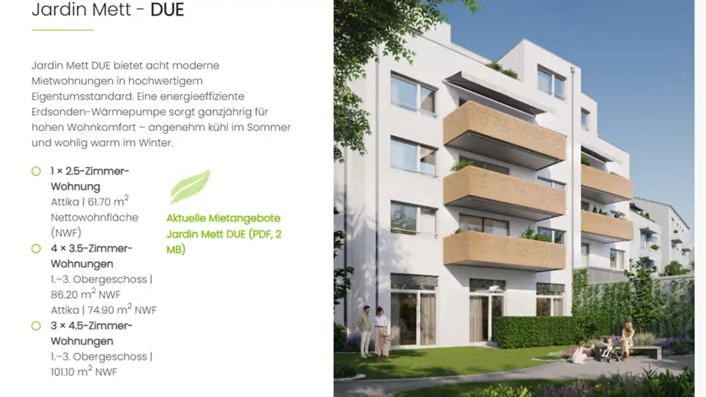 Wohnung mieten - Rue De La Poste / Poststrasse 18, 2504 Biel/Bienne - Foto 4