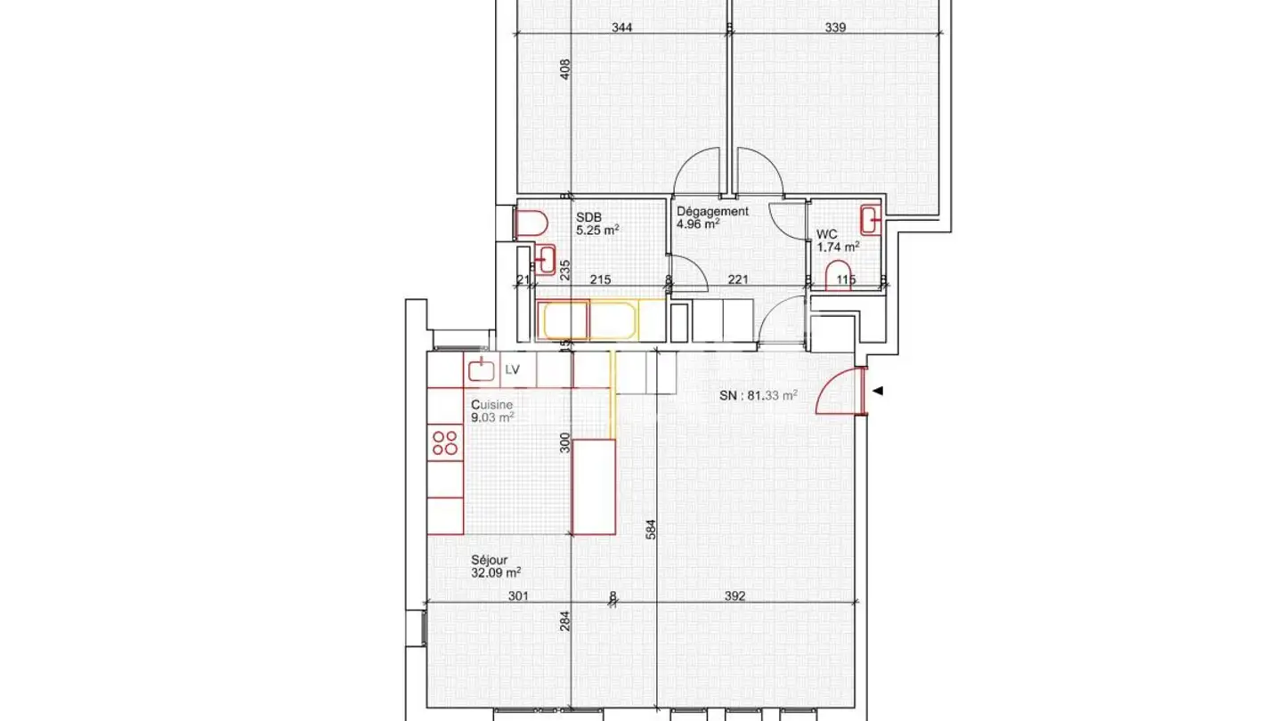 Wohnung mieten - Route De Ferney 224, 1218 Le Grand-Saconnex