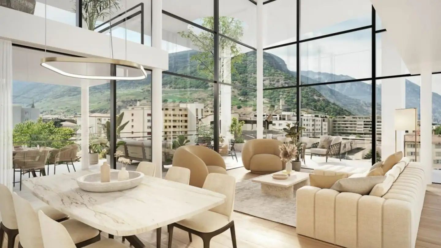 Penthouse for sale - 1920 Martigny