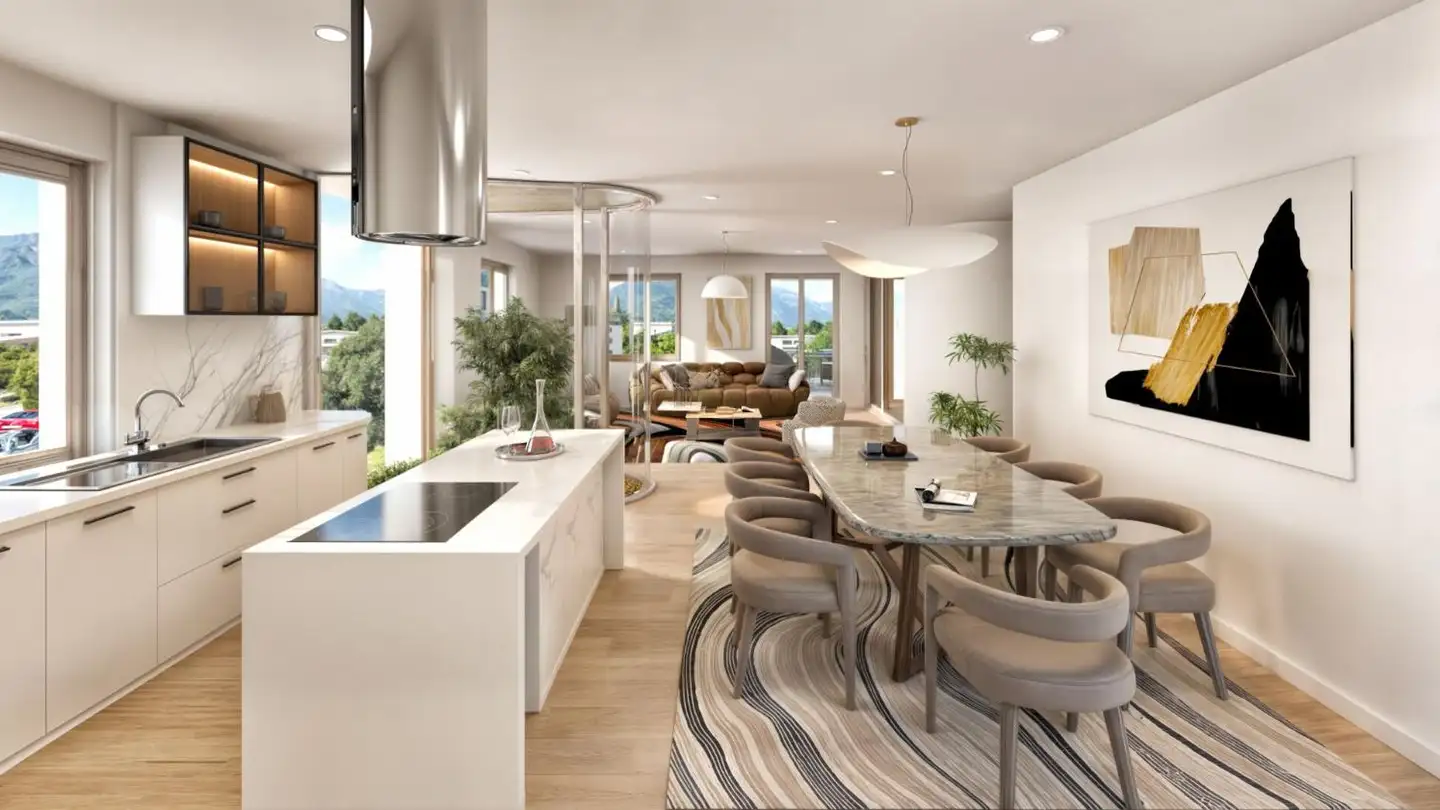 Stepped apartment for sale - Rue de l'Hôpital 12, 1920 Martigny