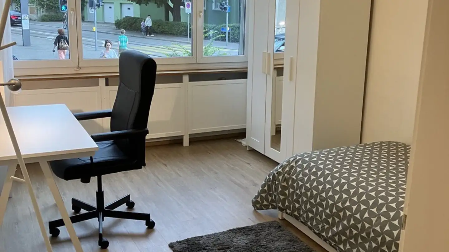 Stanza singola in affitto - Austrasse 75, 4051 Basel