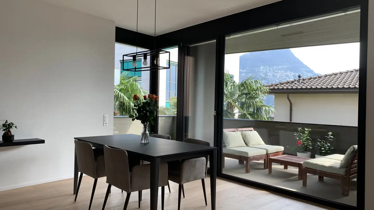 Appartement à louer - Via Massagno 5a, 6900 Lugano