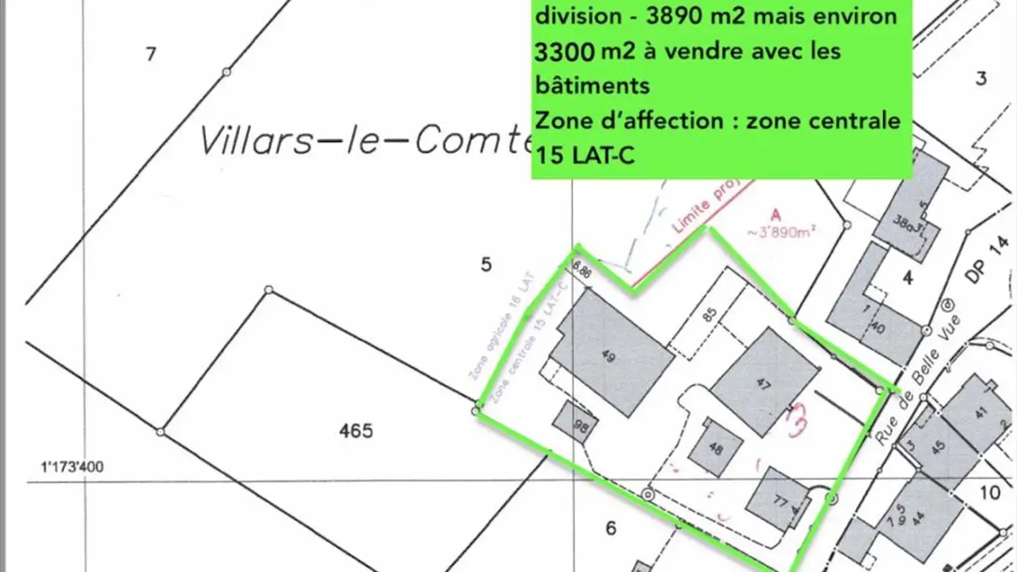 Terreno edificabile in vendita - Route De Villars-Le-Comte, 1515 Villars-le-Comte - Photo 2