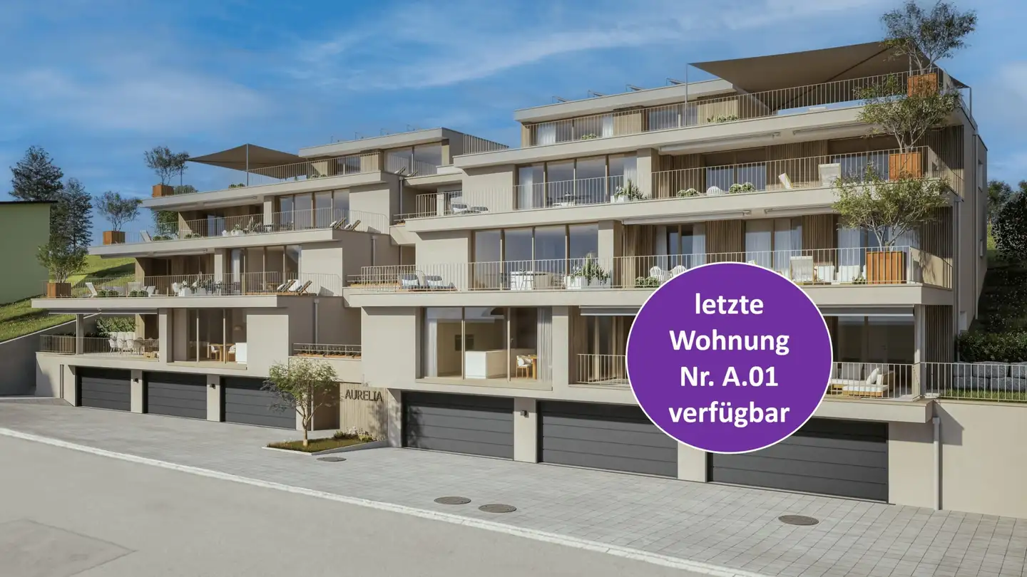 Stepped apartment for sale - Gehrenstrasse, 5018 Erlinsbach
