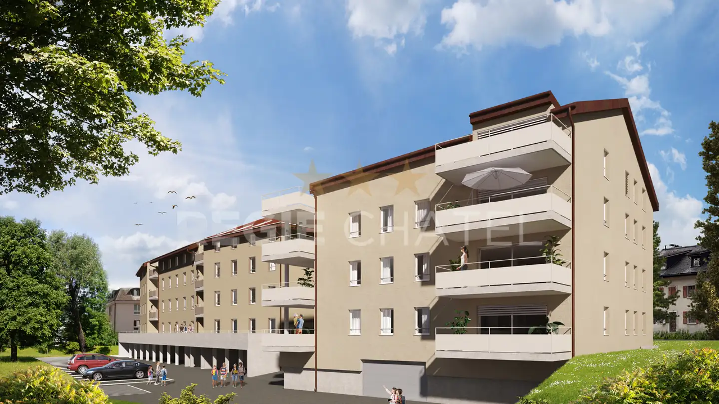 Appartamento in affitto - Route De Vevey, 1618 Châtel-St-Denis - Photo 3