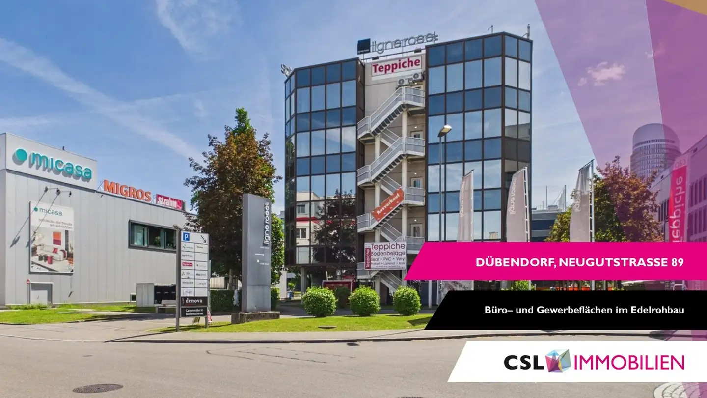 Office space for rent - Neugutstrasse 89, 8600 Dübendorf