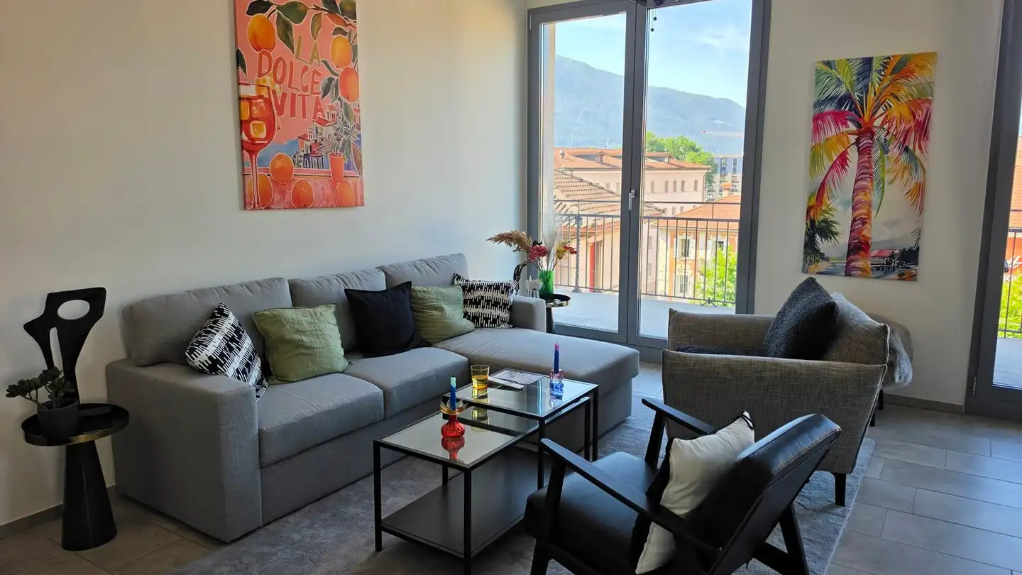 Apartment for rent - Via Del Recinto 5, 6600 Muralto - Photo 2