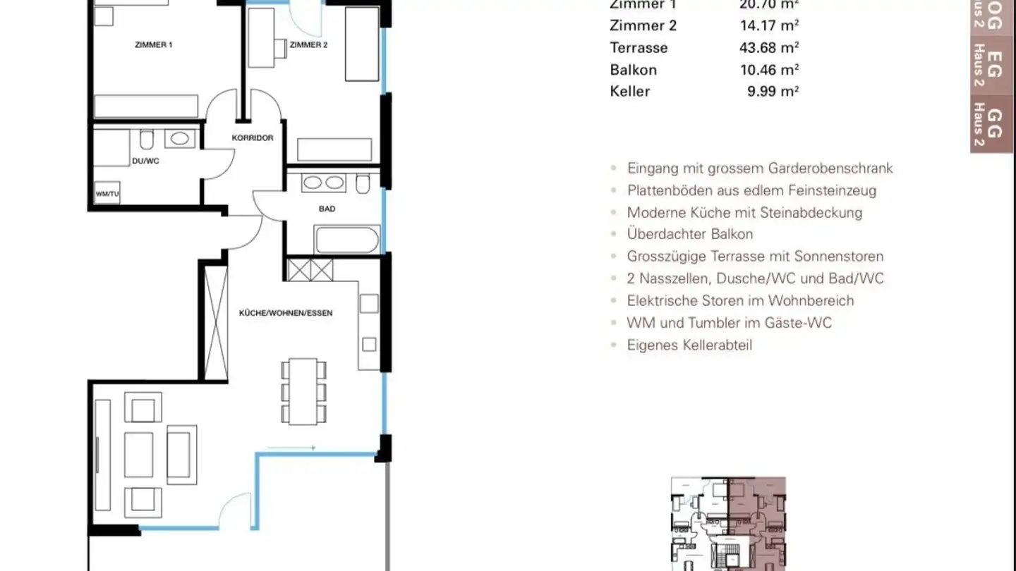 Apartment for rent - Baslerstrasse 33b, 4665 Oftringen - Photo 3