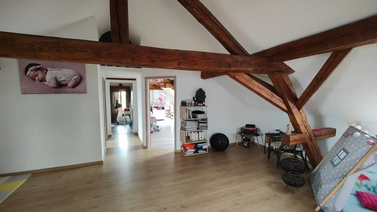Apartment for rent - La Buchille 26, 1756 Lovens - Photo 2