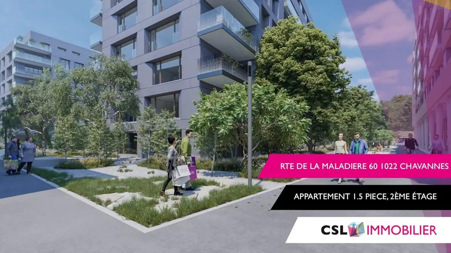 Apartment for rent - Route De La Maladière 60, 1022 Chavannes-près-Renens