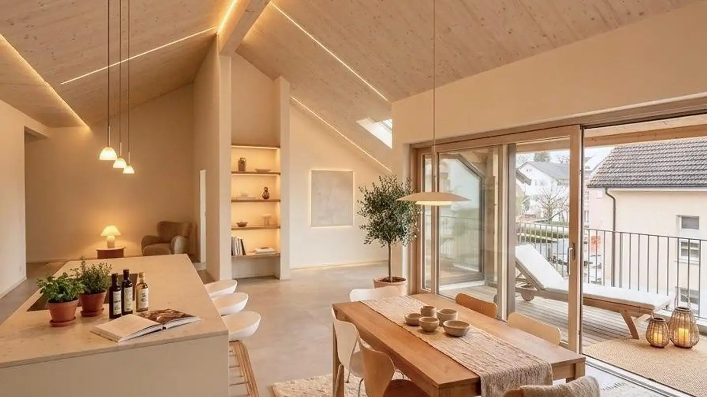 Dachgeschosswohnung mieten - Augartenstrasse 16, 9204 Andwil SG