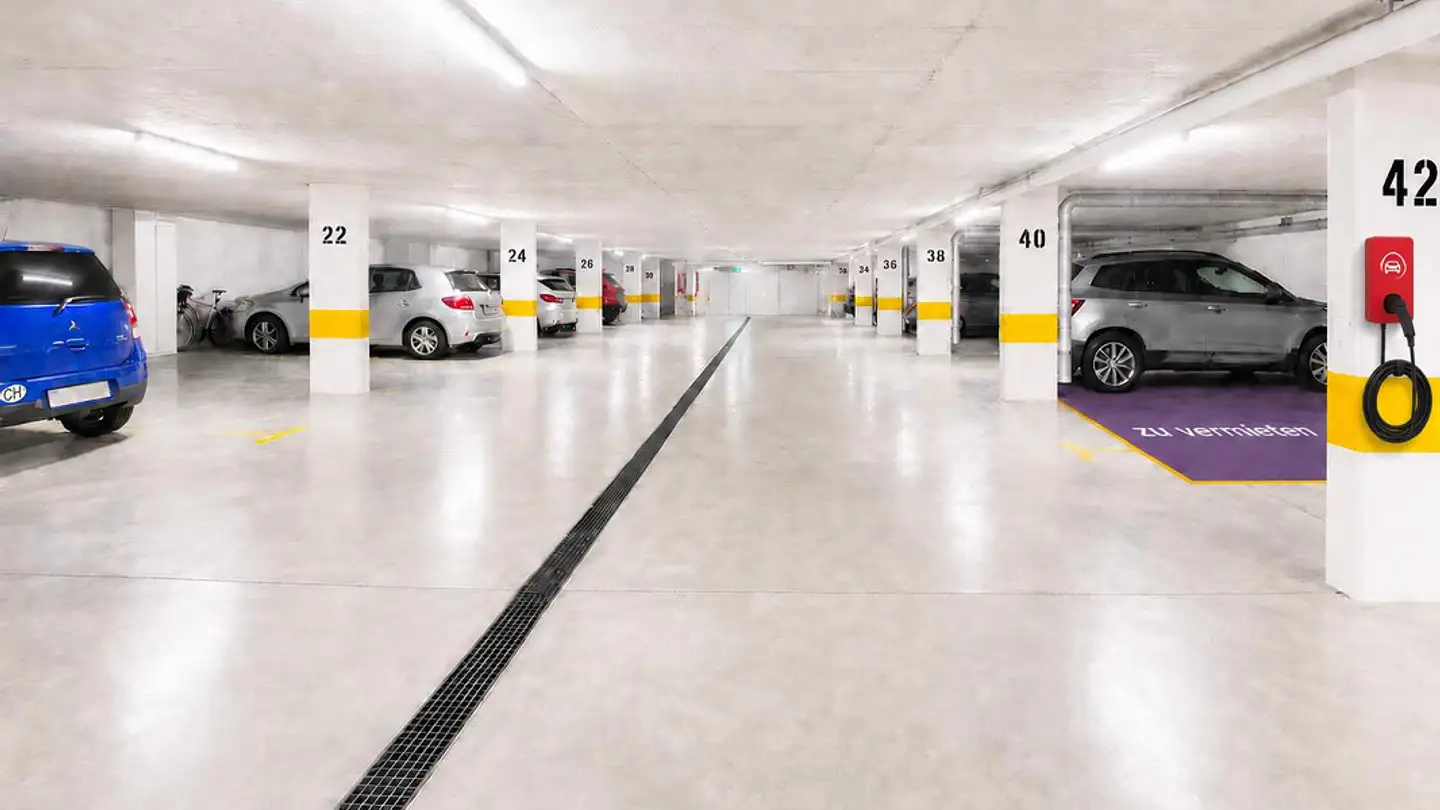 Tiefgaragenstellplatz mieten - Kaspar-Kopp-Strasse 129, 6030 Ebikon