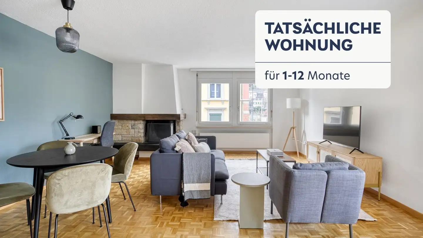 Möblierte Wohnung mieten - Etzelstrasse 6, 8038 Zürich