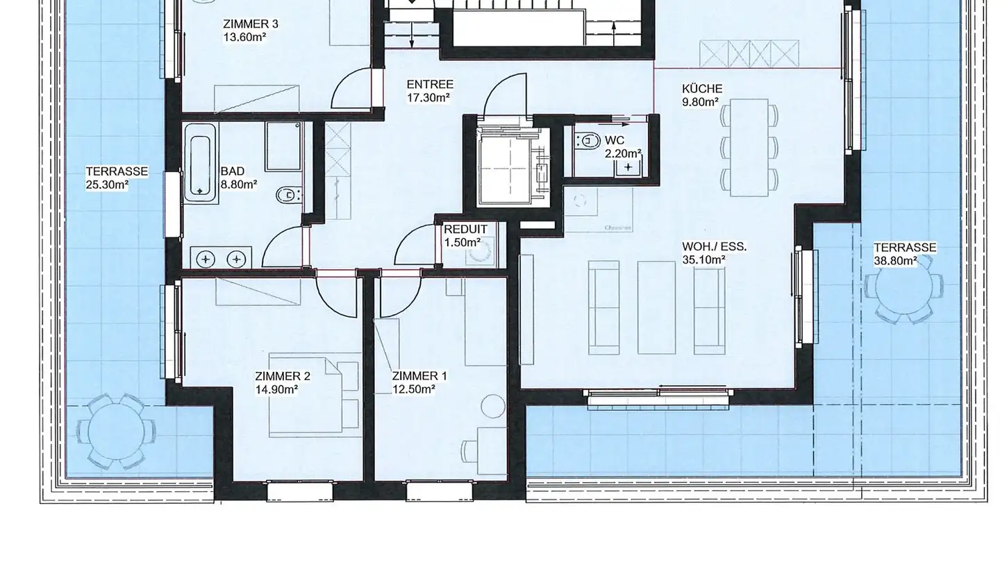 Wohnung mieten - Kiebitzstrasse 32, 8645 Jona - Foto 4
