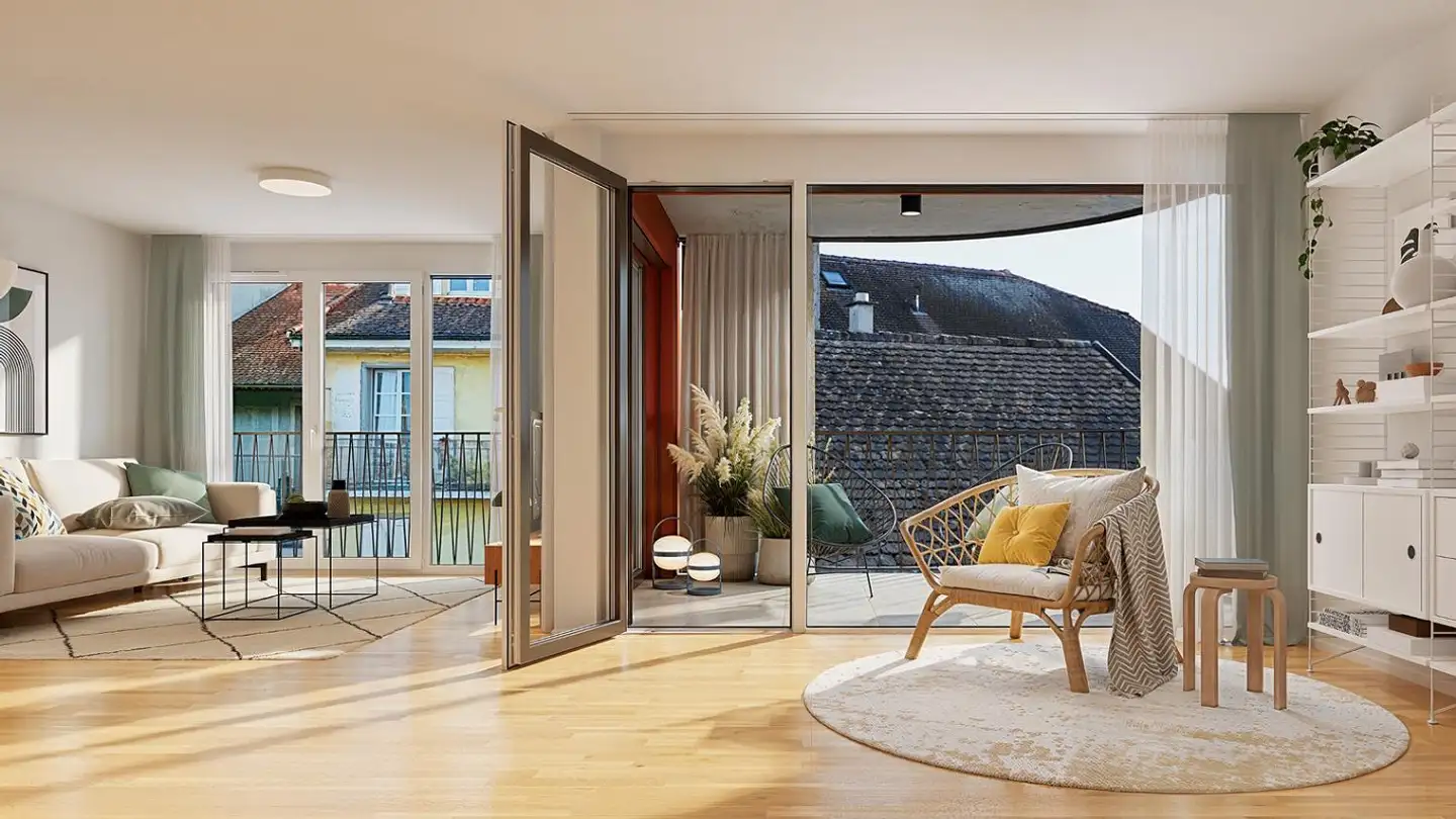 Wohnung mieten - Rue De Clendy 41, 1400 Yverdon-les-Bains