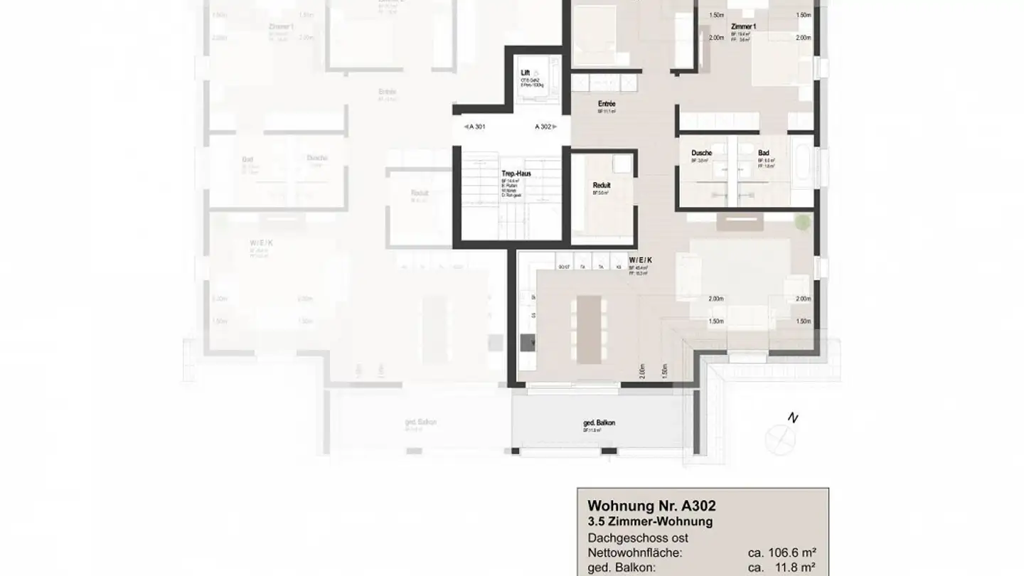 Wohnung kaufen - Volkshausstrasse 20, 9630 Wattwil - Foto 4