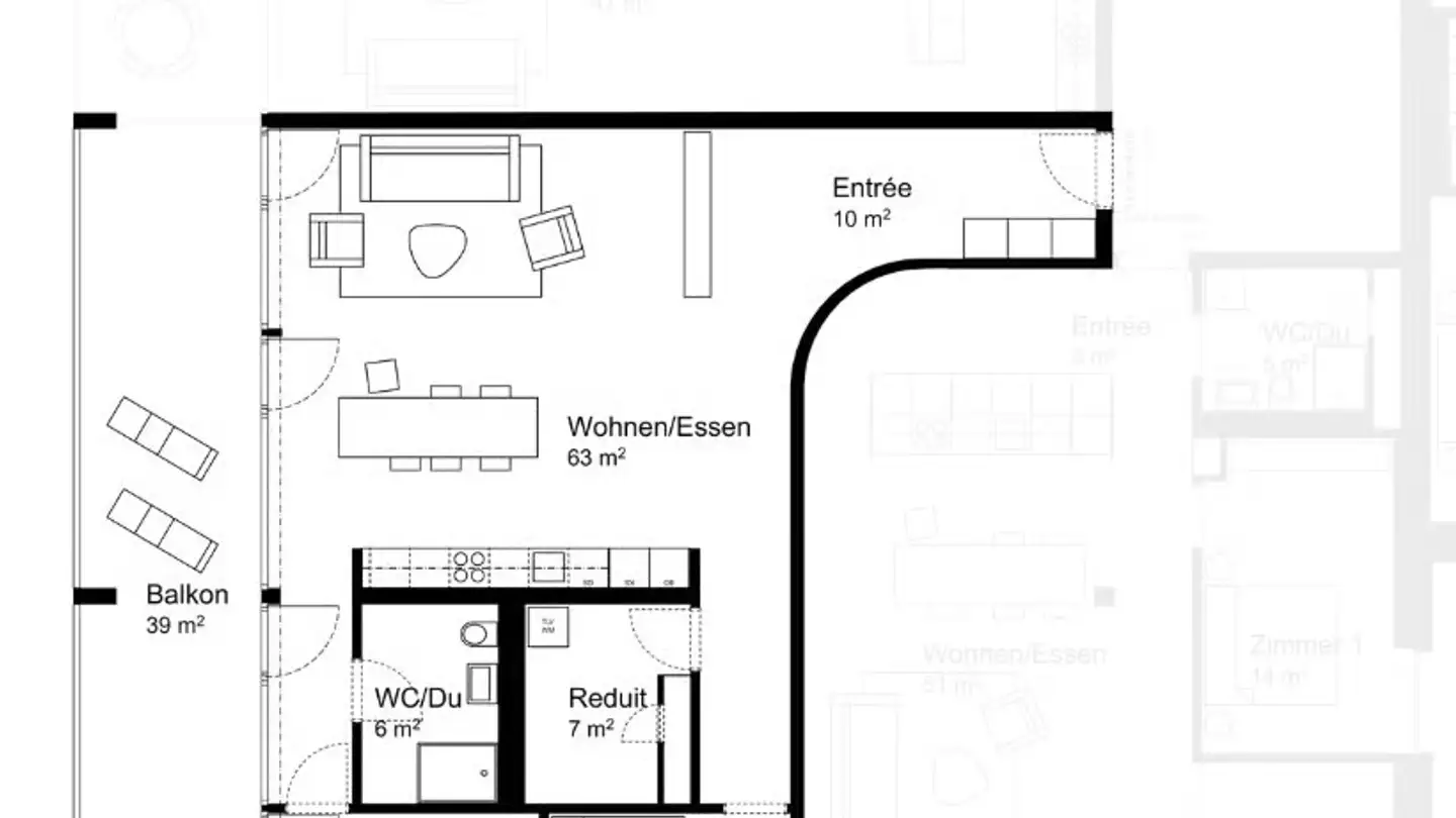 Wohnung mieten - Bühler-Areal 4, 8482 Sennhof (Winterthur) - Foto 2