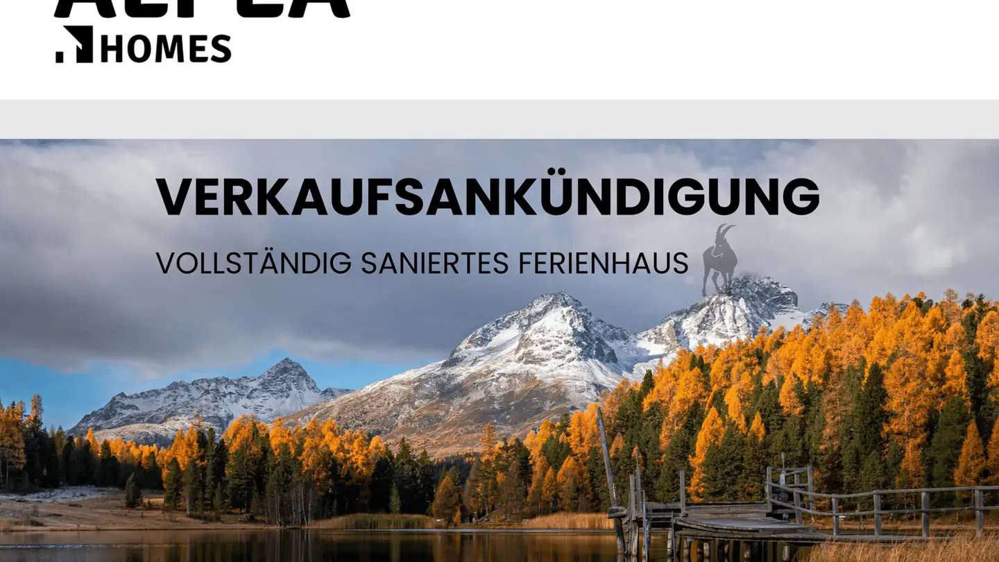 Single house for sale - 7460 Savognin