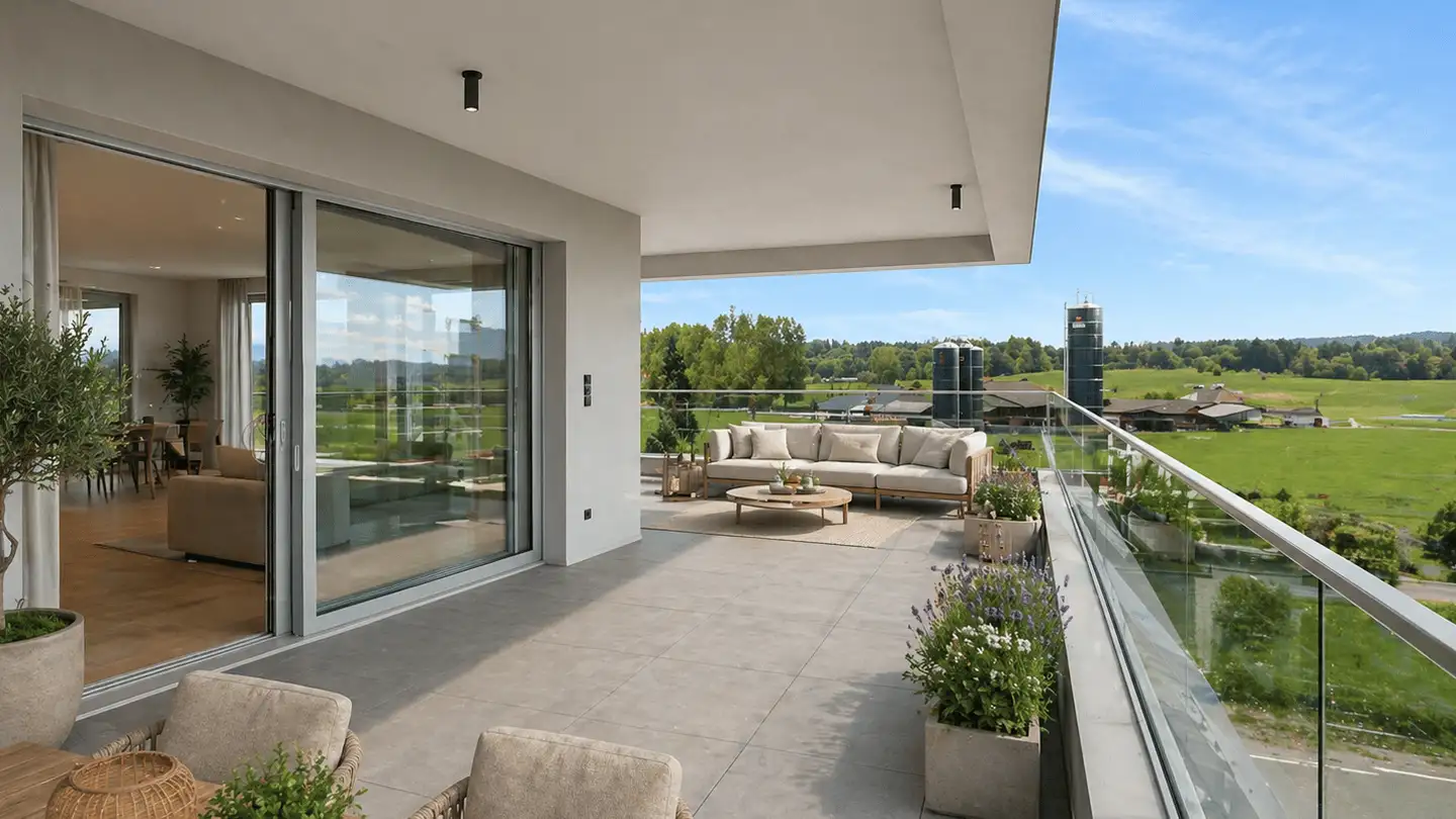 Appartement en terrasse à louer - Dachlisserstrasse 6, 8932 Mettmenstetten