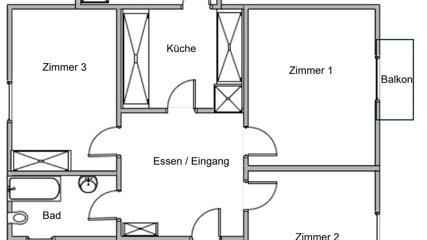 Appartamento in affitto - Bahnhofstrasse 44, 9470 Buchs SG - Foto 2