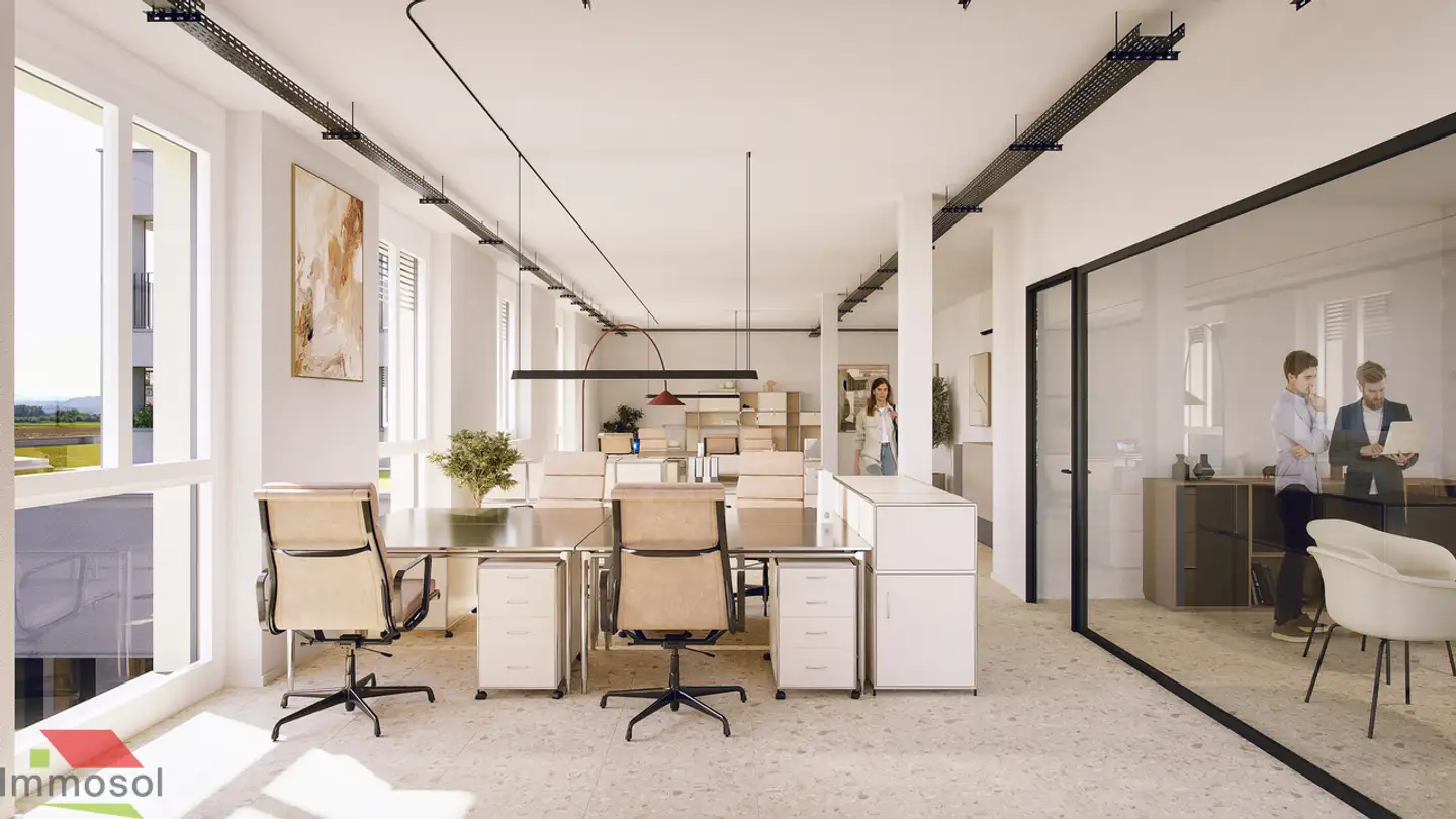 Bureau à louer - Impasse De La Fava 1, 1566 St-Aubin FR