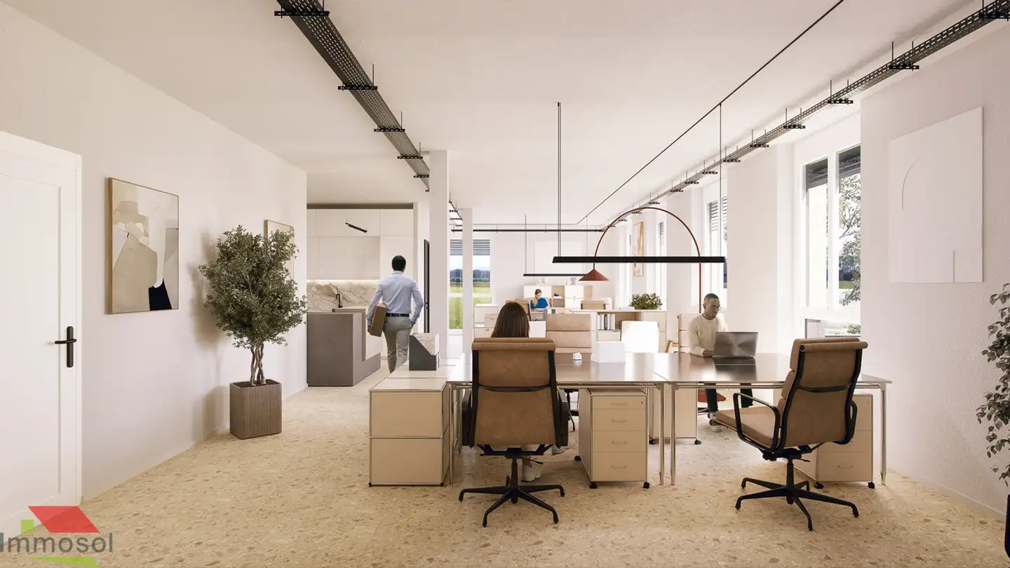 Bureau à louer - Impasse De La Fava 1, 1566 St-Aubin FR - Photo 2