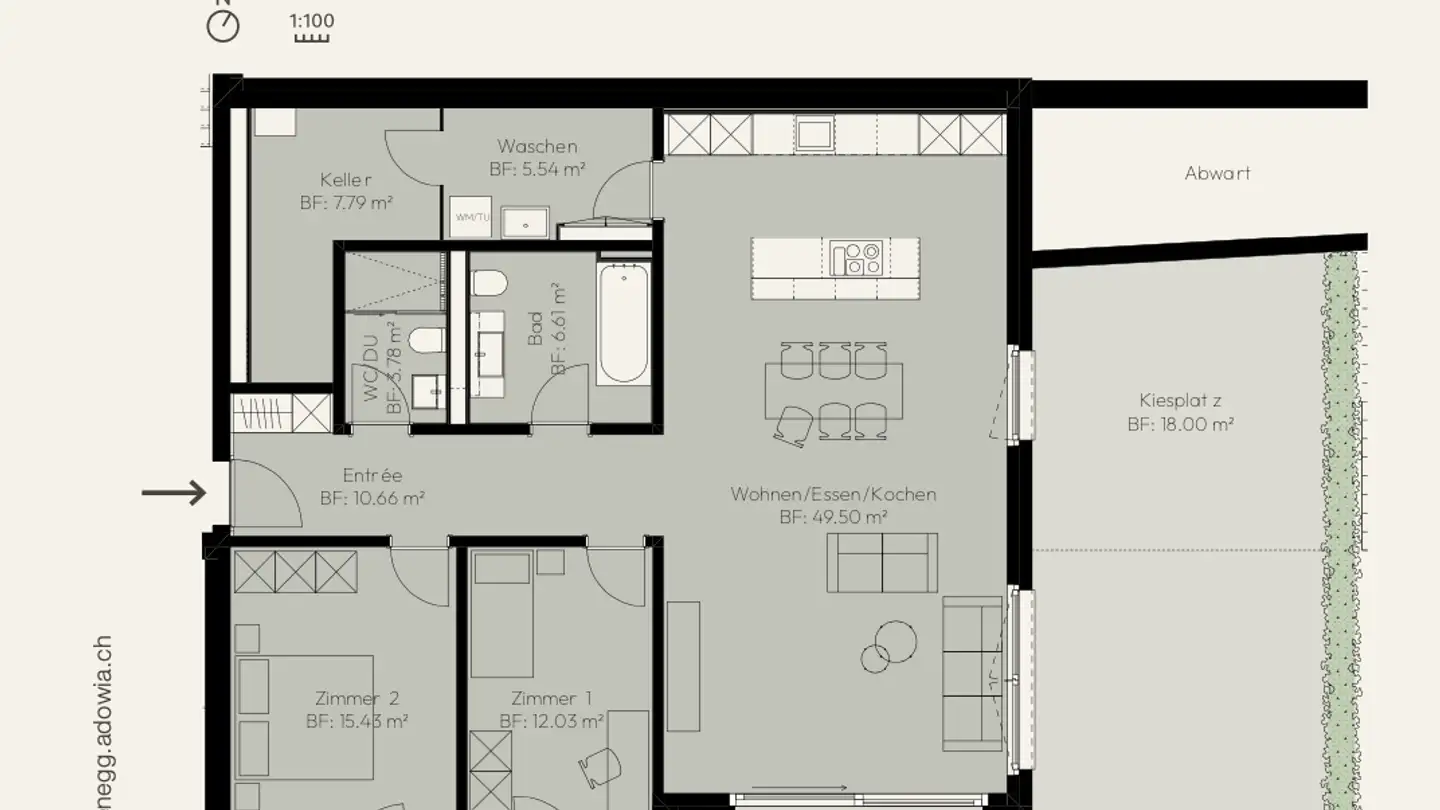 Appartamento in vendita - Brunnhaldenstrasse 54, 3510 Konolfingen - Foto 3