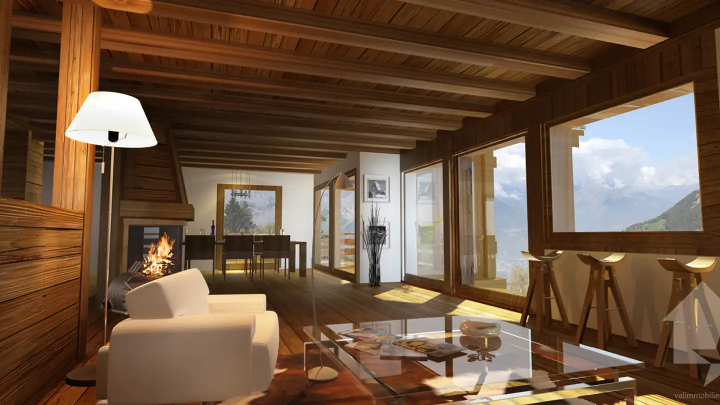 Chalet for sale - 1918 La Tzoumaz - Photo 3