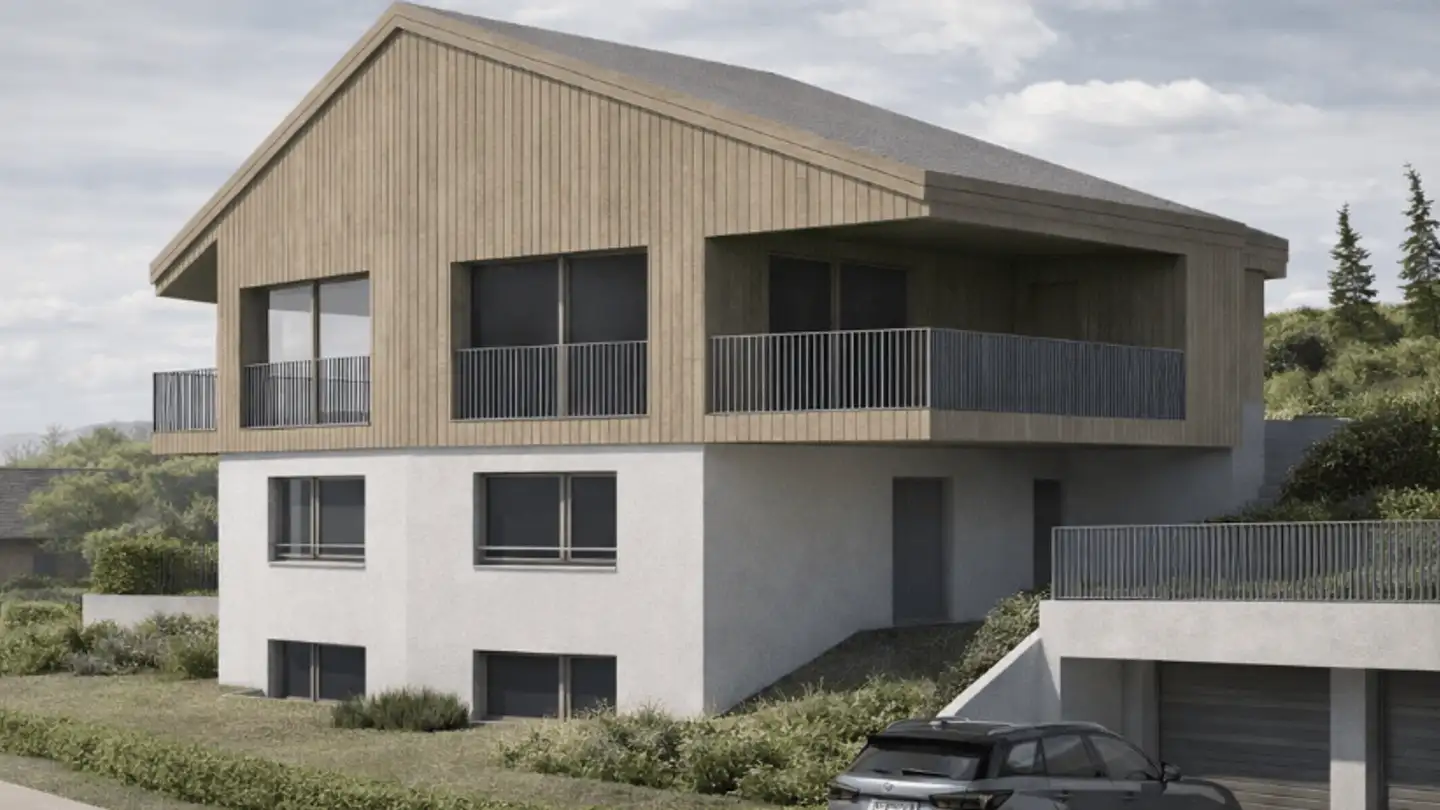 Semi-detached house for sale - Bergweg 2, 3705 Faulensee