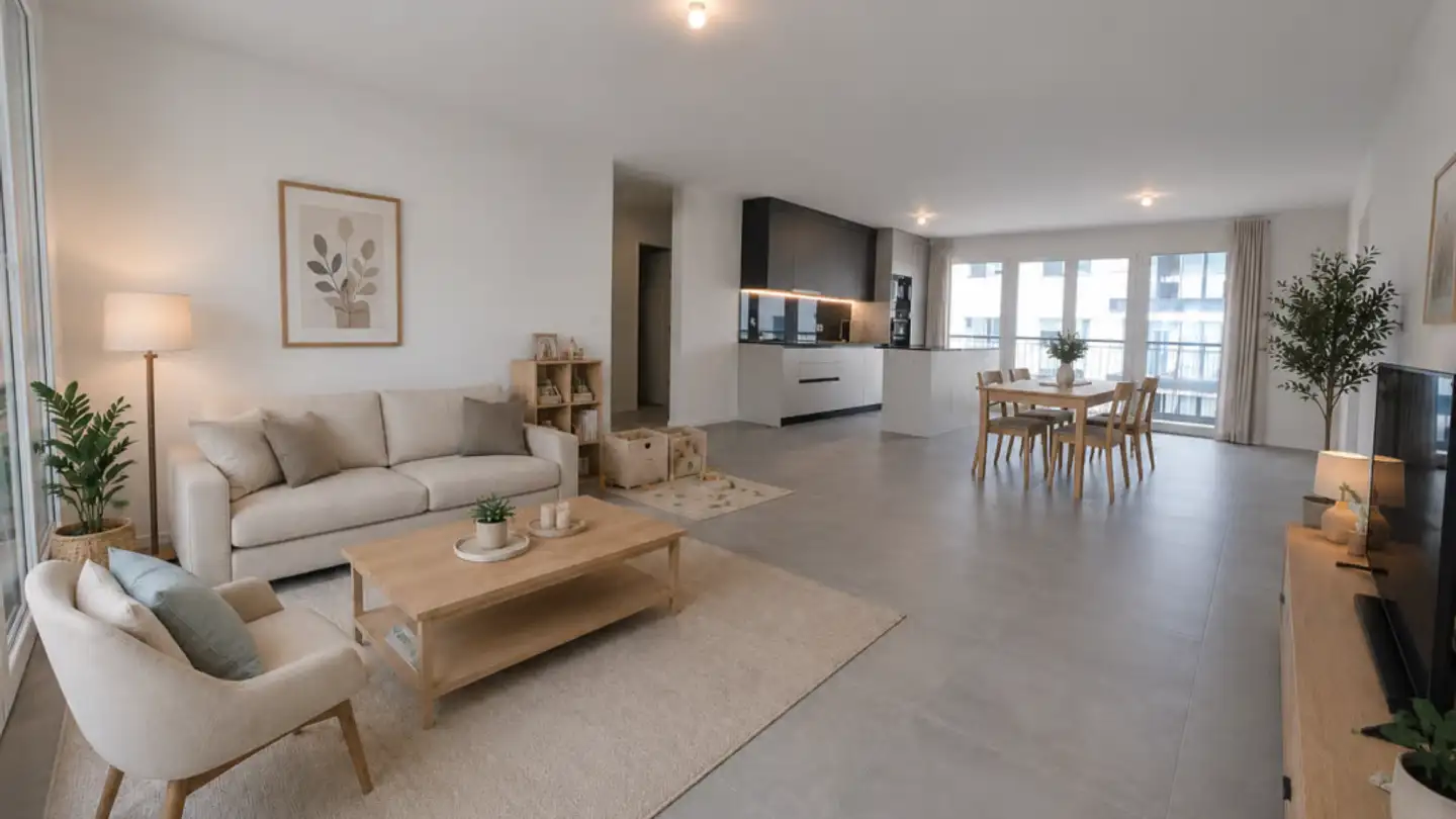 Wohnung mieten - Route De La Poya 14, 1726 Farvagny-le-Grand