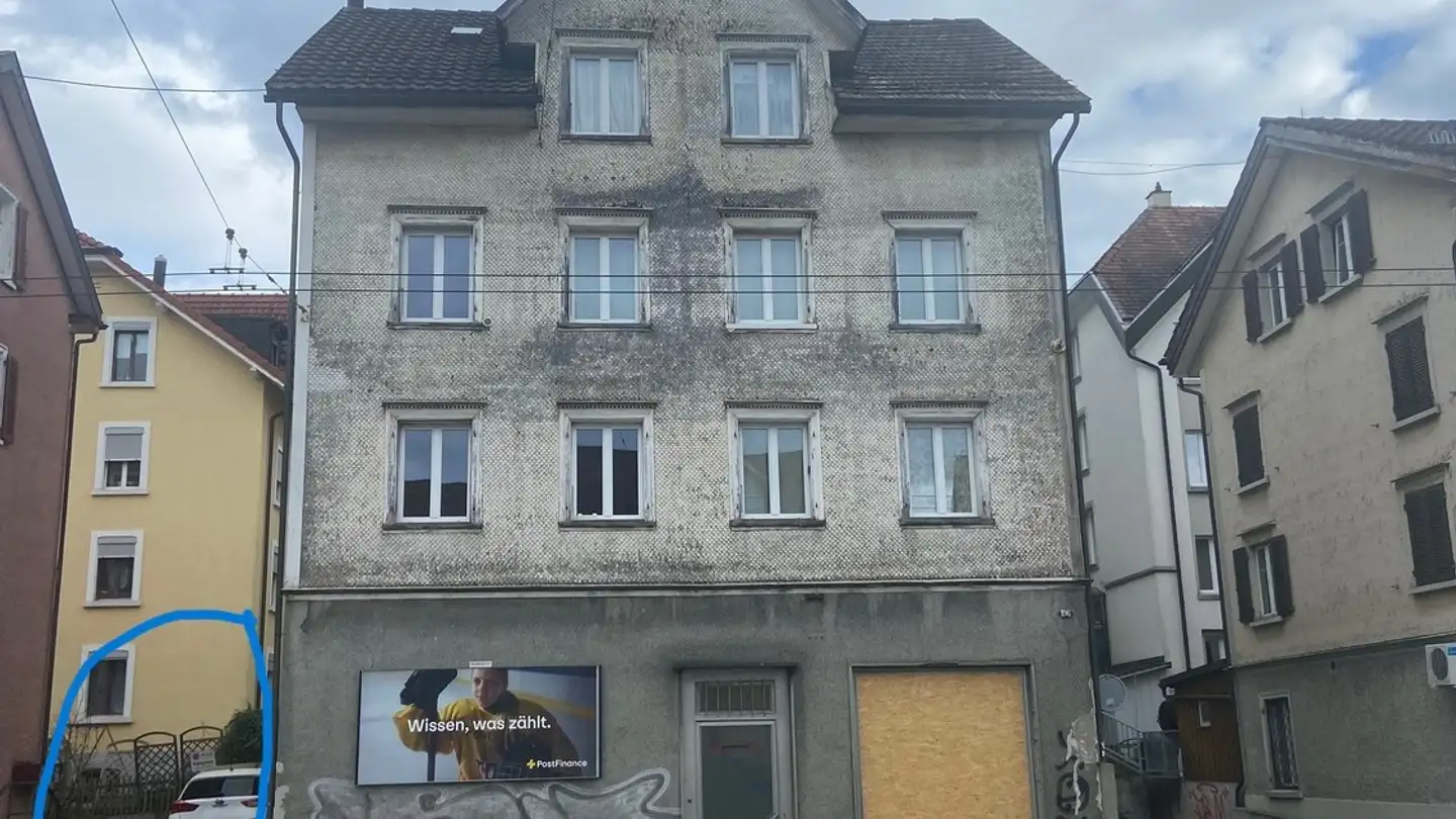 Parcheggio esterno in affitto - Rorschacher Strasse 196, 9000 St. Gallen