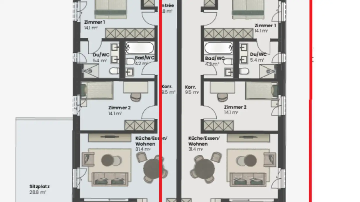 Appartement à vendre - Fehraltorferstrasse, 8615 Wermatswil - Photo 4