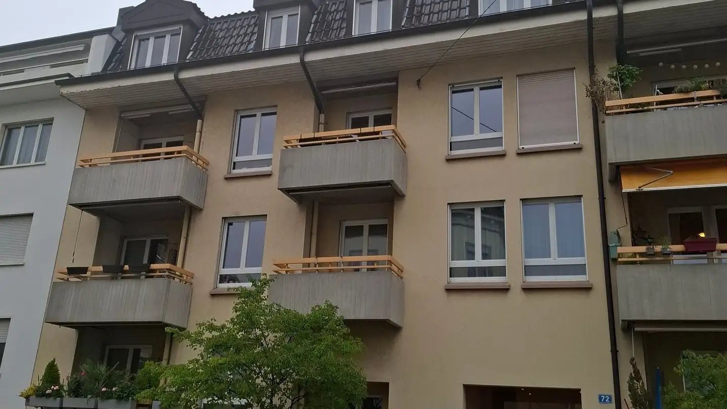 Dachgeschosswohnung mieten - Thannerstrasse 72, 4054 Basel