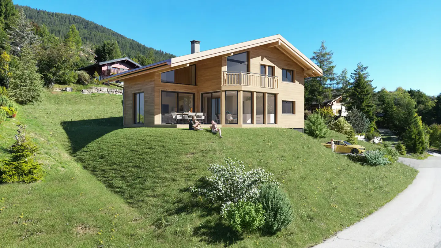 Chalet à vendre - Route De Pierre Fendue, 1974 Arbaz