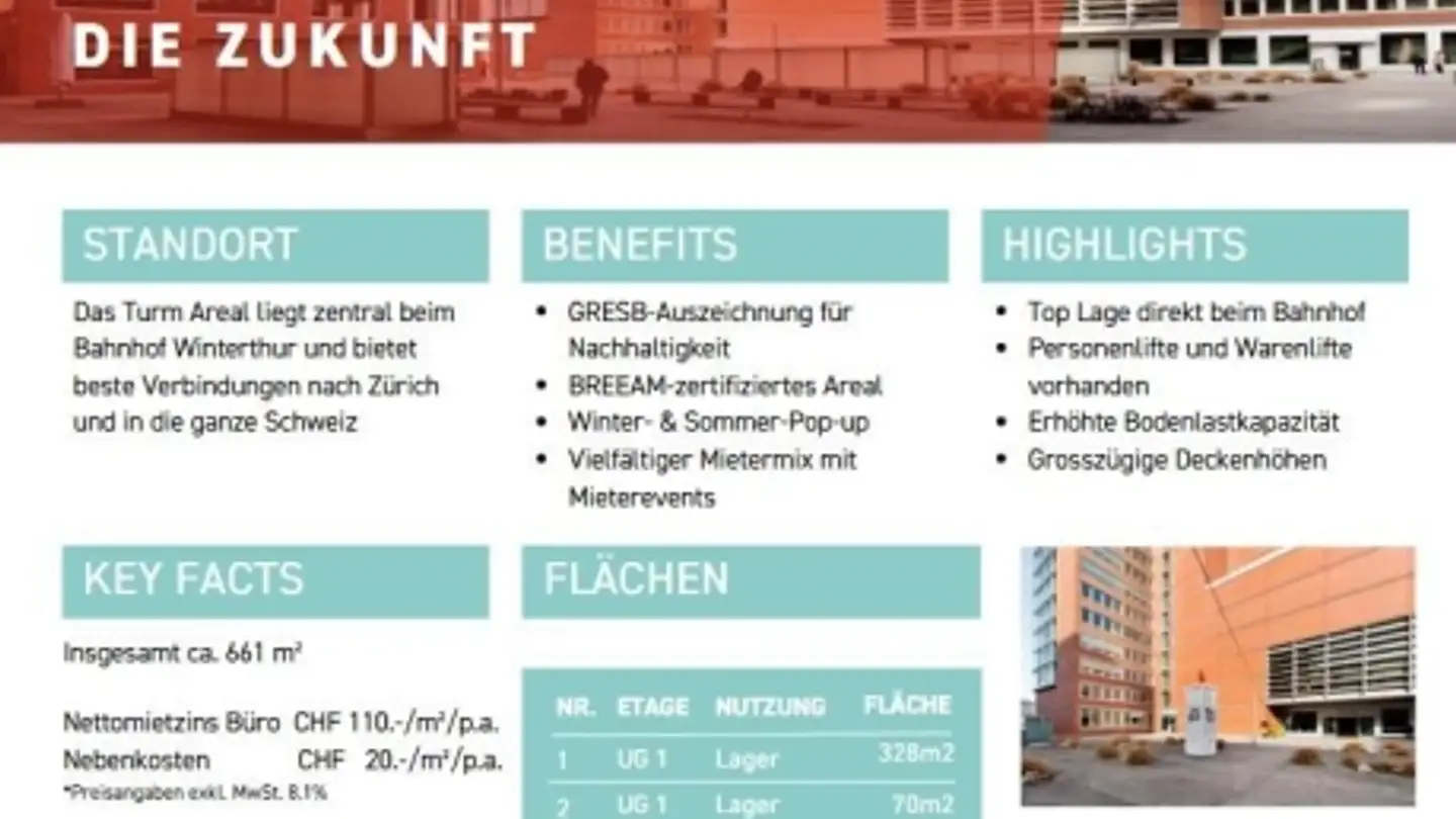 Lagerraum mieten - Theaterstrasse 17, 8400 Winterthur - Foto 3