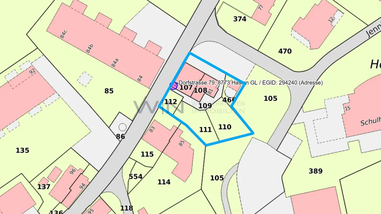Constructible plot for sale - 8773 Haslen GL