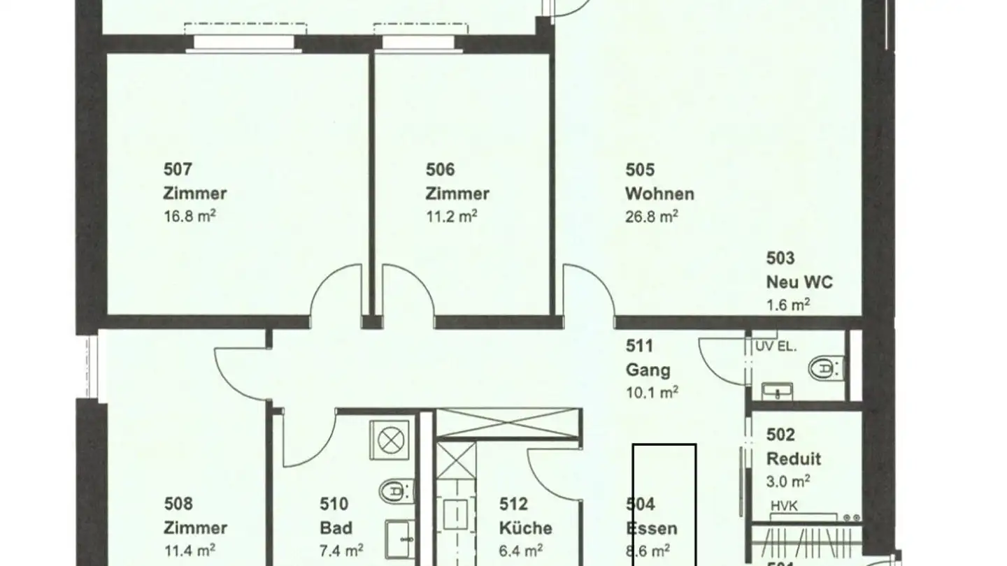 Single room for rent - 8048 Zürich - Photo 2