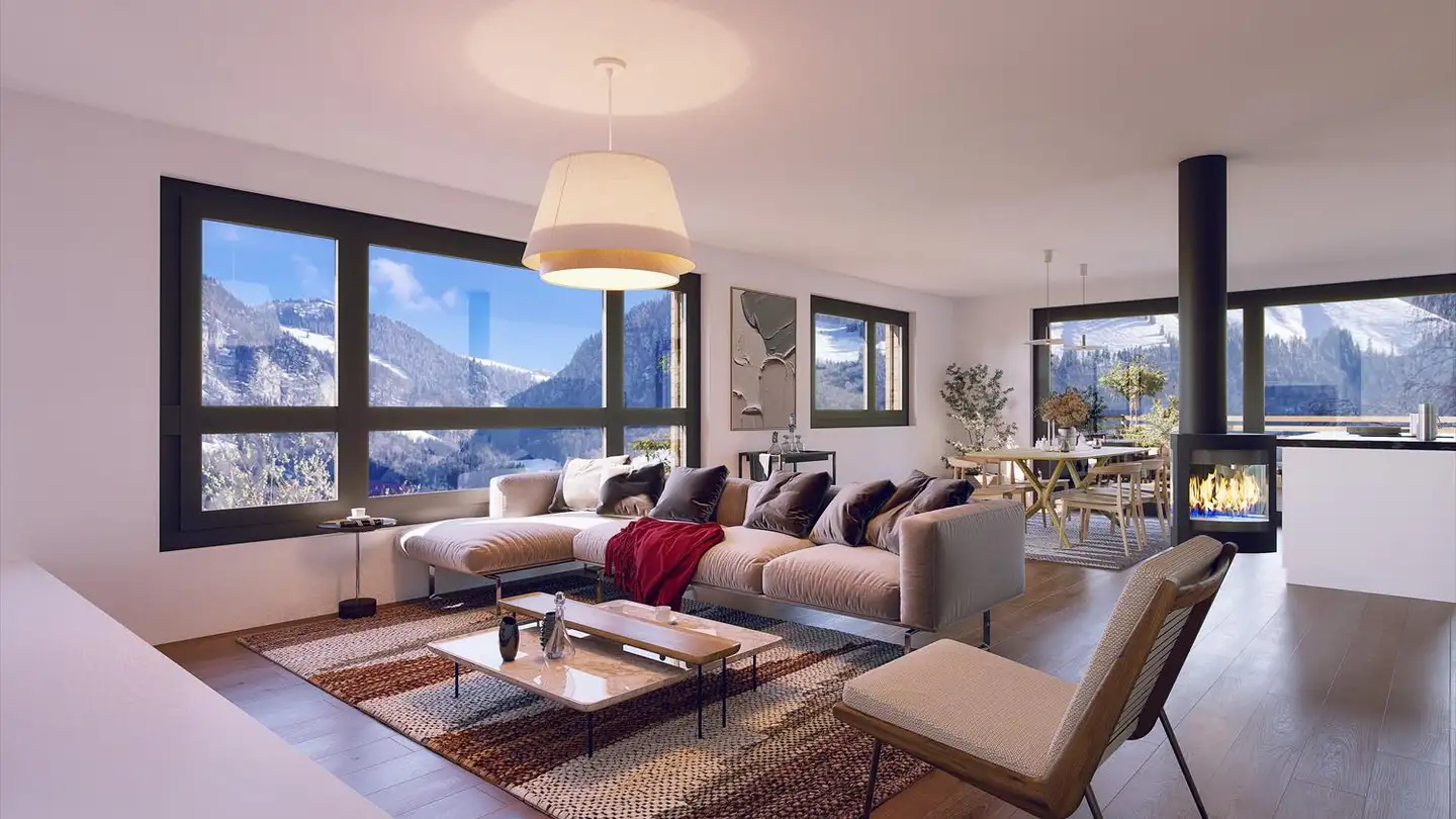 Chalet à vendre - Route De Biffé 4, 1653 Châtel-sur-Montsalvens - Photo 2