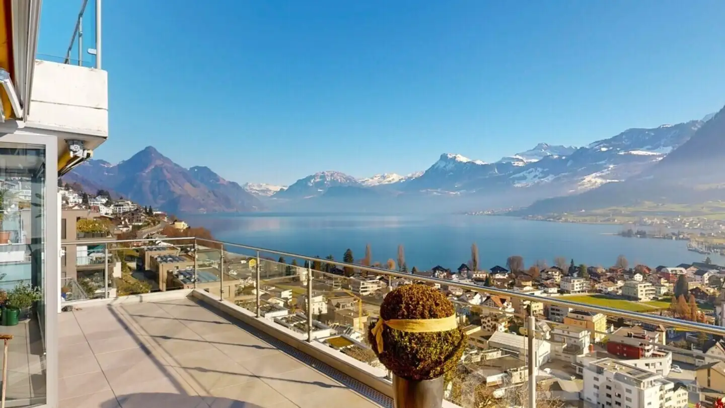 Appartement en terrasse à vendre - 6373 Ennetbürgen - Photo 3