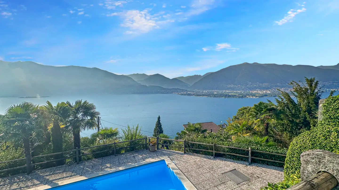 Stepped house for sale - Via Ai Monti 68, 6576 Gerra (Gambarogno)