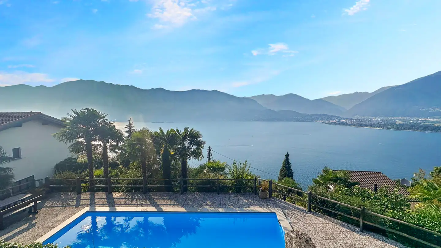 Stepped house for sale - Via Ai Monti 68, 6576 Gerra (Gambarogno) - Photo 2