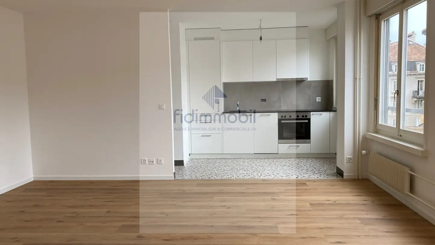 Studio for rent - Avenue Léopold-Robert 58, 2300 La Chaux-de-Fonds