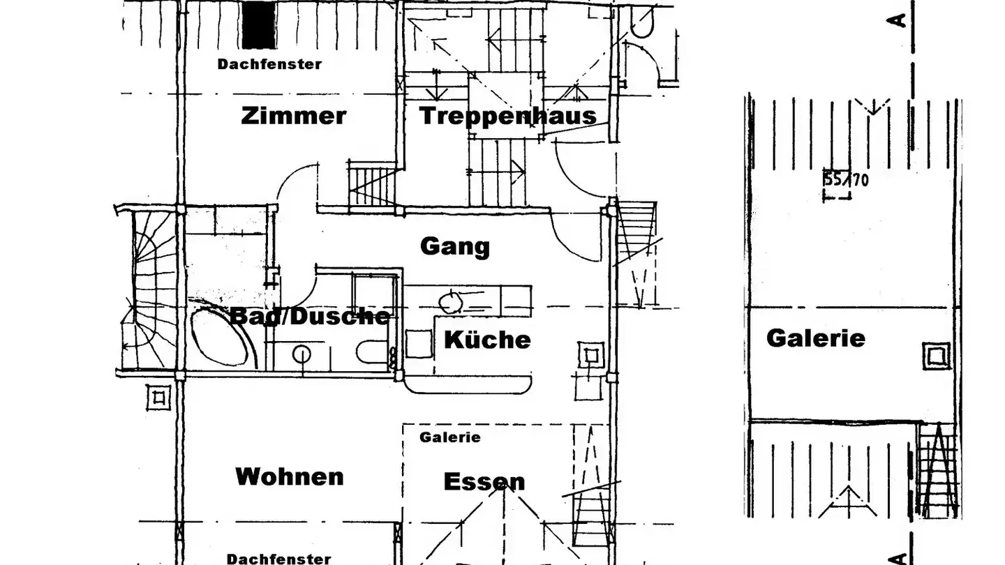 Attic flat for rent - Mühle 2, 3412 Heimiswil - Photo 3