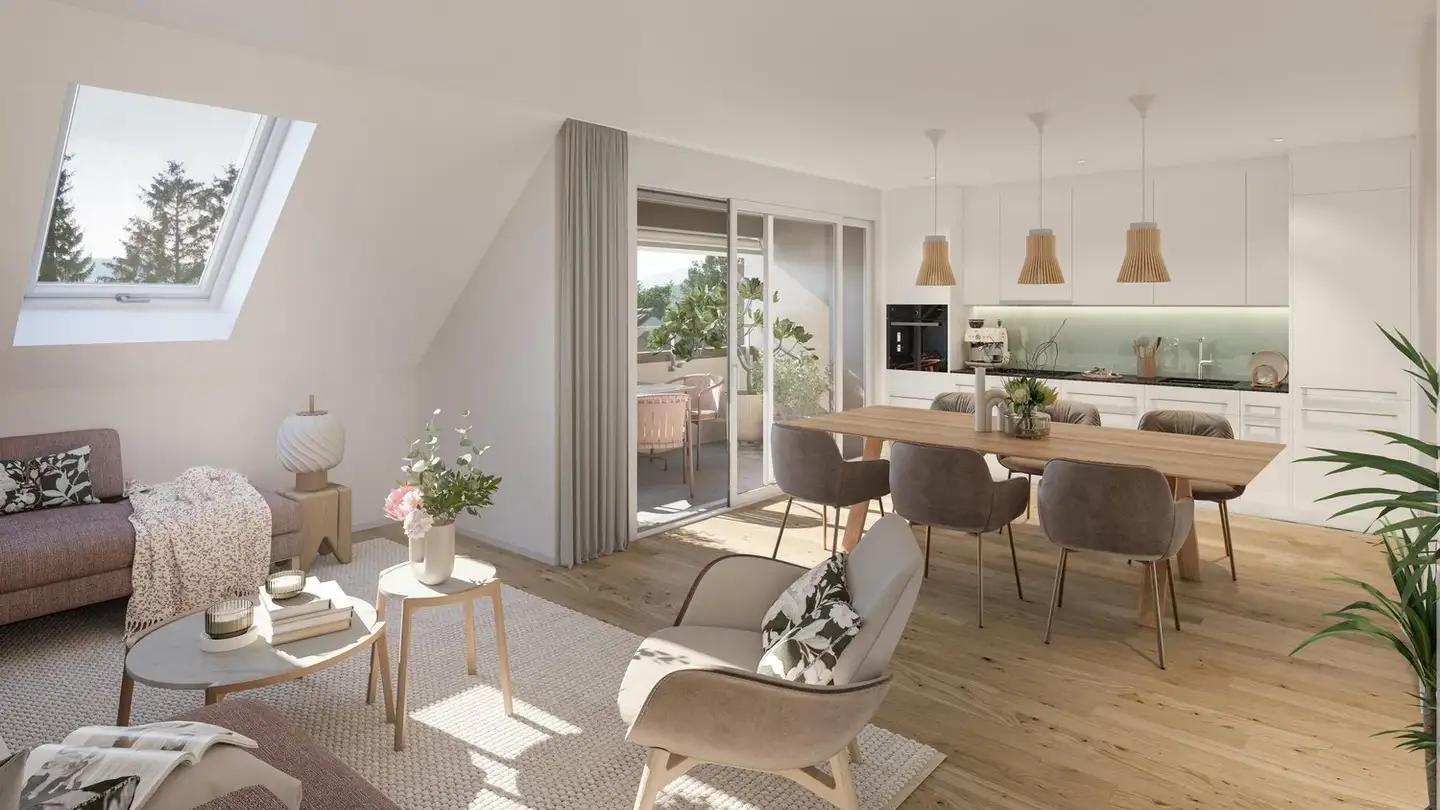 Apartment for rent - Hauptstrasse 36, 3252 Worben - Photo 2