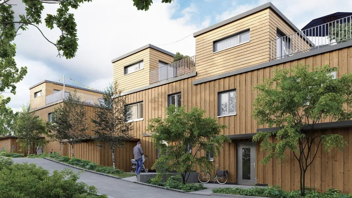 Doppelhaushälfte kaufen - Talblickstrasse 13, 8492 Wila