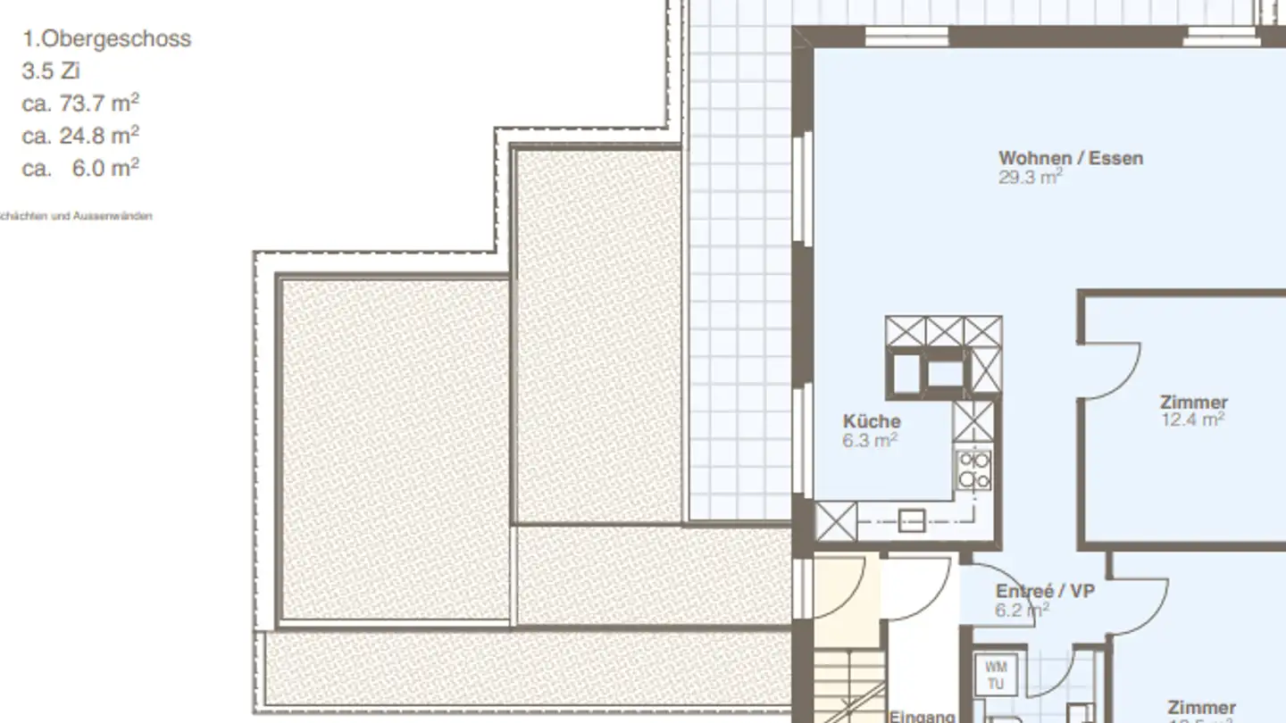 Apartment for rent - Brunnenhof 2, 5420 Ehrendingen