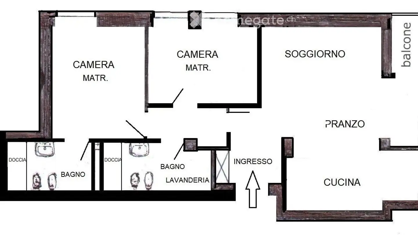 Appartamento in vendita - Piazza Della Riscossa 16, 6900 Lugano - Foto 3
